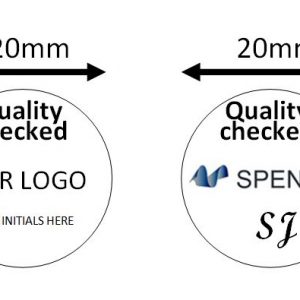 Quality Control Labels - Bespoke - Full Colour Print