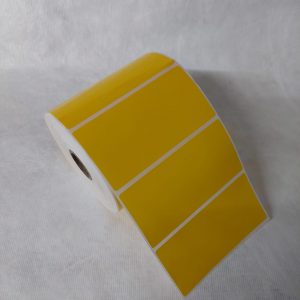 Adhesive Parts Labels 1000 per roll (small printer) Yellow